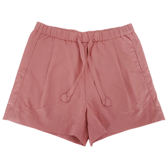 Kate Spade Saturday Drawstring Tie Shorts Size 0 Pink Khaki Casual - Picture 4 of 7